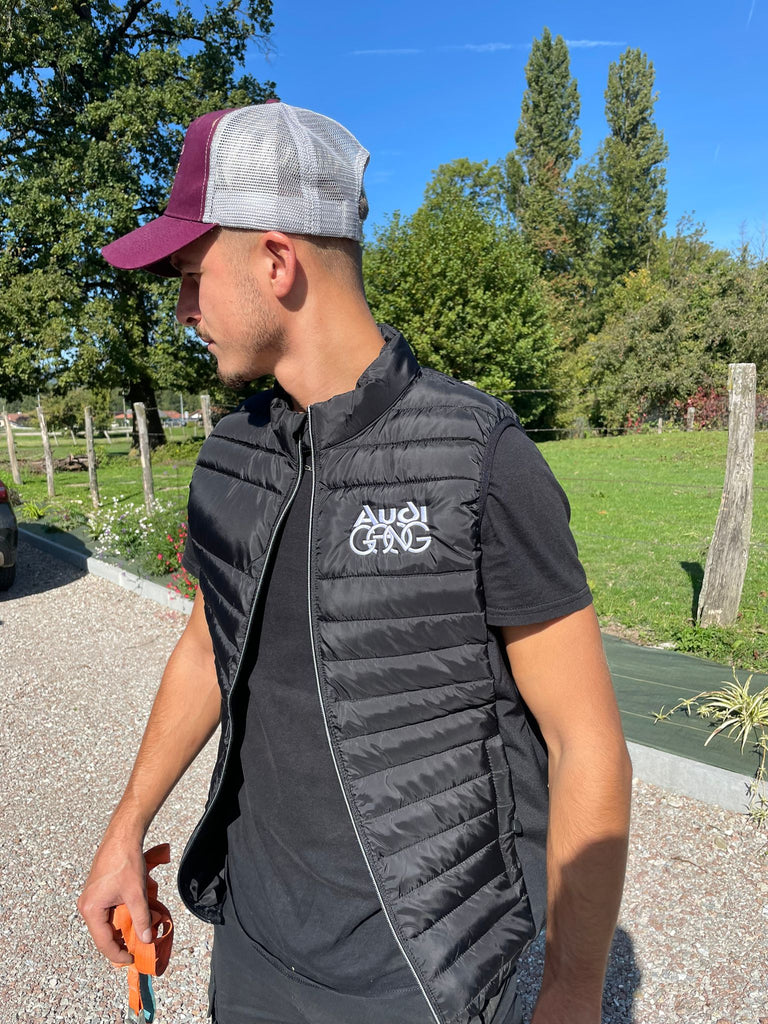 Men's sleeveless down jacket – Audi Gang - Main Image