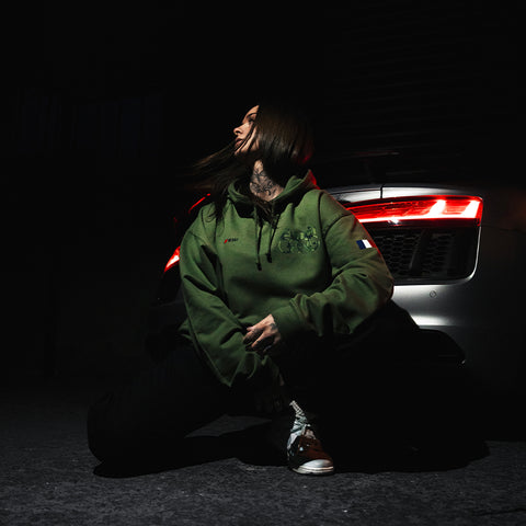 SWEAT PERSO MILITAIRE Femme